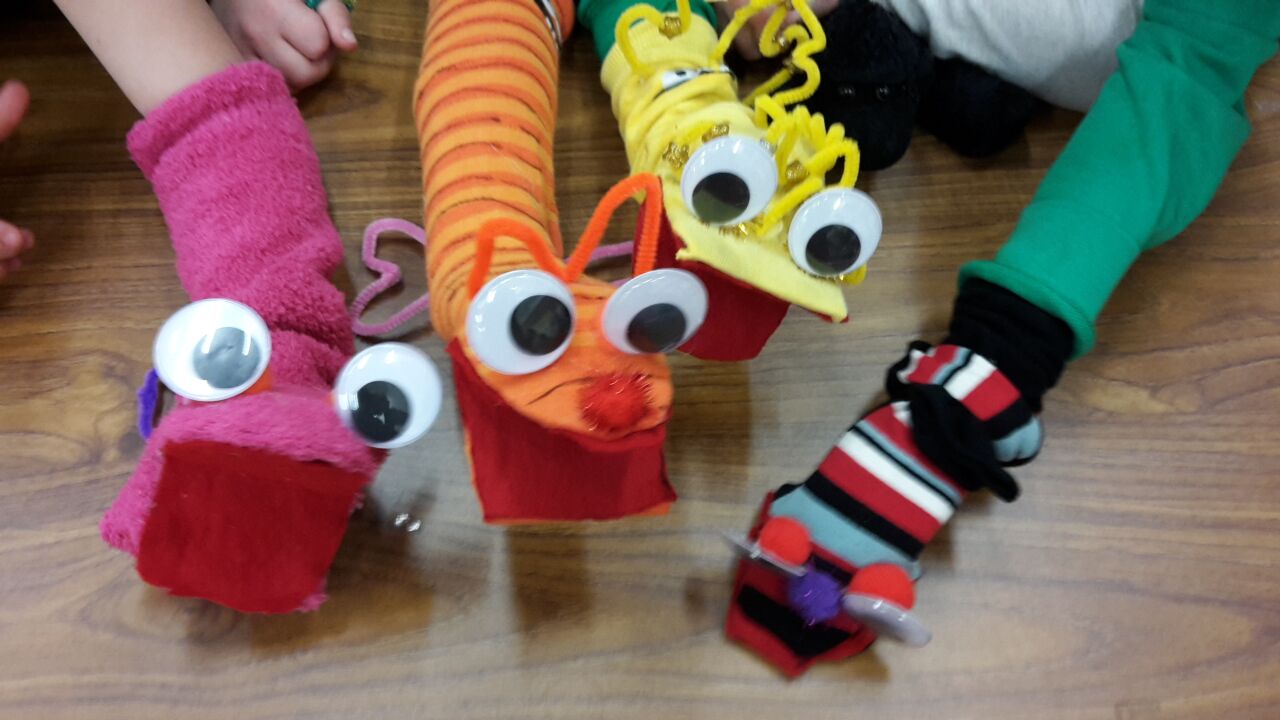 sock puppets