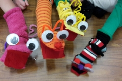 sock puppets